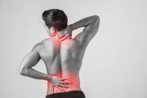 Back and neck pain illustration